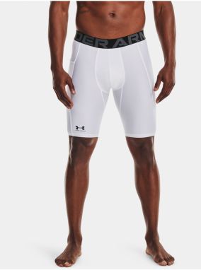 Kompresné šortky Under Armour HG Armour Lng Shorts - biela