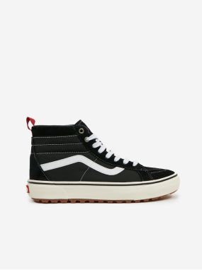 Čierne pánske členkové tenisky so semišovými detailmi VANS UA SK8-Hi MTE-1