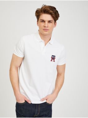 Polokošele pre mužov Tommy Hilfiger - biela