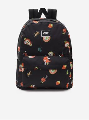 Čierny pánsky vzorovaný batoh VANS WM OLD SKOOL H20 BACKPACK WMN