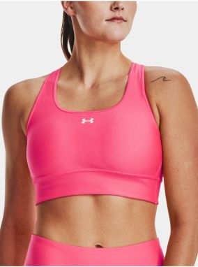 Ružová dámska športová podprsenka Under Armour Crossback Longline