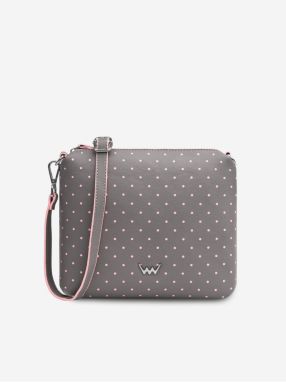 Šedá dámska crossbody kabelka Vuch Coalie Dotty Grey