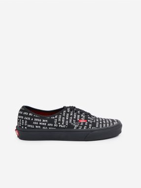 Černé vzorované tenisky VANS Authentic