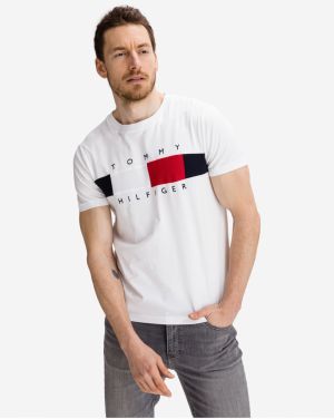 Textured Flag Triko Tommy Hilfiger