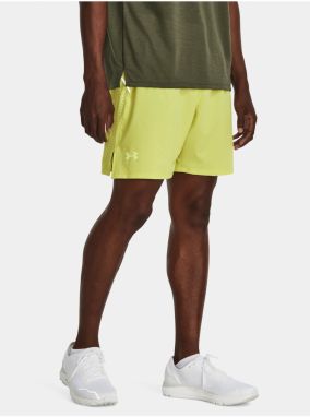 Žlté športové kraťasy Under Armour LAUNCH ELITE 7'' SHORT