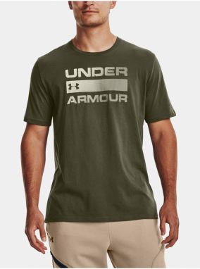 Kaki tričko Under Armour UA TEAM ISSUE WORDMARK SS