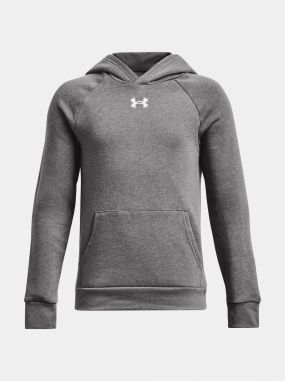 Sivá mikina Under Armour UA Rival Fleece Hoodie