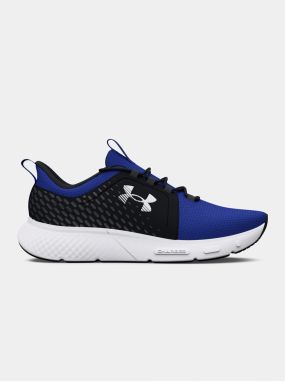 Tmavomodré kožené bežecké tenisky Under Armour UA Charged Decoy