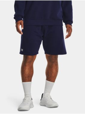 Tmavomodré kraťasy Under Armour UA Rival Fleece Shorts