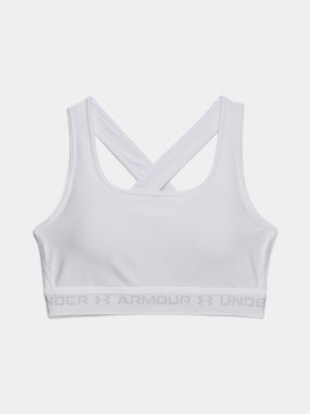 Podprsenka Under Armour UA Crossback Mid Bra - biela