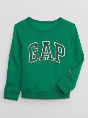 Zelená chlapčenská mikina s logom GAP