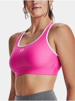 Ružová športová podprsenka Under Armour UA HG Armour Mid Padless