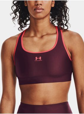 Vínová športová podprsenka Under Armour UA HG Armour Mid Padless