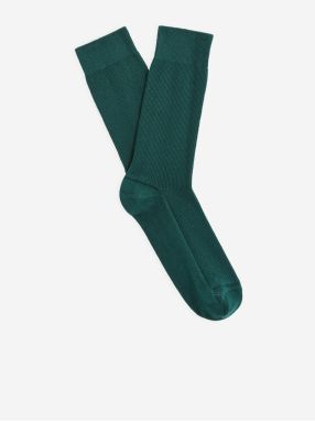 Tmavozelené pánske ponožky Celio Sipique