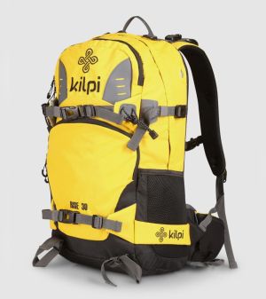 Žltý unisex športový ruksak Kilpi RISE