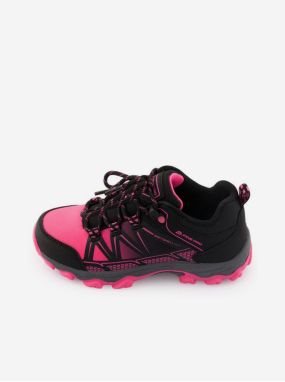 Čierno-ružové dievčenskú outdoorové topánky ALPINE PRO Faro