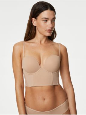 Béžová dámska push-up podprsenka Marks & Spencer Body Define™