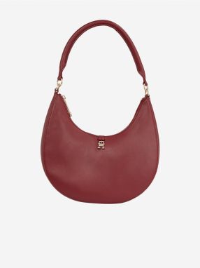 Vínová dámska kabelka Tommy Hilfiger Feminine Shoulder Bag