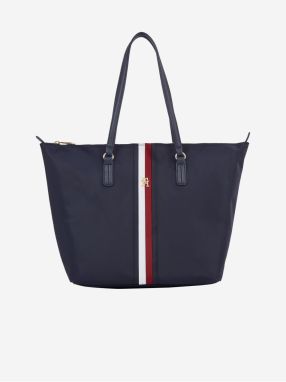 Tmavomodrá dámska kabelka Tommy Hilfiger Poppy Tote Corp.