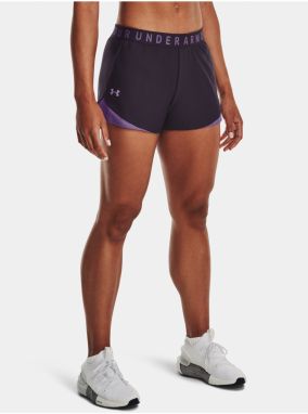 Tmavo fialové športové kraťasy Under Armour Play Up Shorts 3.0