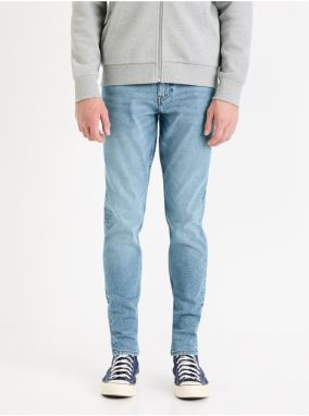 Svetlomodré skinny fit džínsy Celio Foskinny