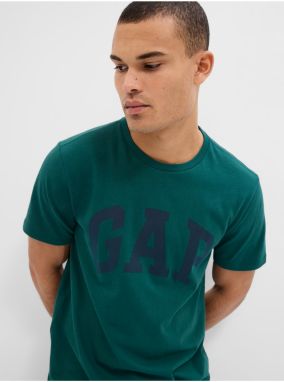 Tmavozelené pánske tričko GAP