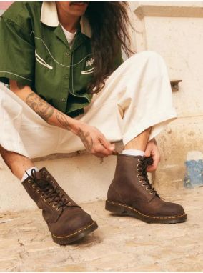 Členkové pre mužov Dr. Martens - hnedá