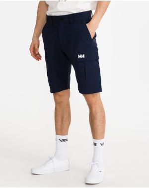 Tmavomodré pánske outdoorové kraťasy HELLY HANSEN HH Quick-Dry Cargo Shorts