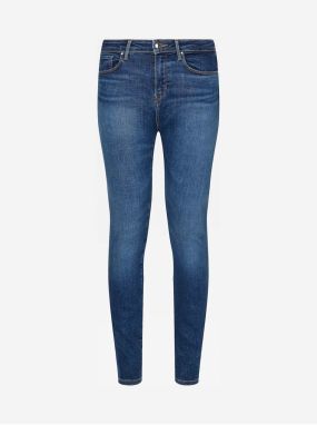 Modré dámske skinny fit rifle Tommy Hilfiger High Flex Seaml Como