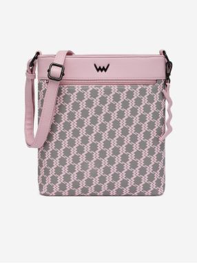 Ružová dámska crossbody kabelka VUCH Carlene Pink