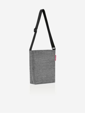 Sivá dámska kabelka cez rameno Reisenthel Shoulderbag S Twist Silver