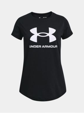 Čierne tričko Under Armour UA G SPORTSTYLE LOGO SS