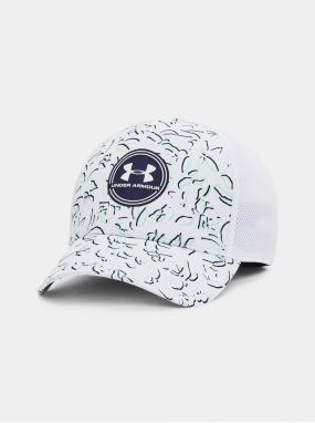 Biela športová šiltovka Under Armour Iso-chill Driver Mesh