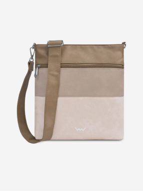 Béžová dámska crossbody kabelka VUCH Prisco Creme