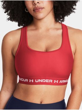 Červená športová podprsenka Under Armour UA Crossback Mid Bra