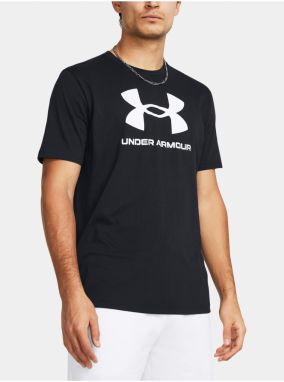 Čierne tričko Under Armour UA SPORTSTYLE LOGO UPDATE SS