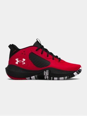 Červené tenisky Under Armour UA PS Lockdown 6