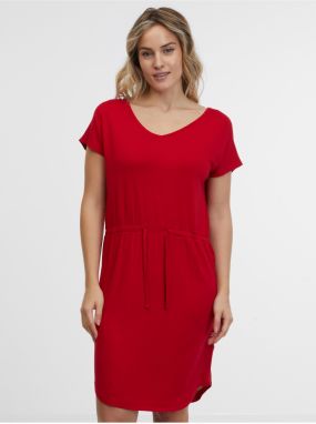 Červené dámske šaty SAM 73 Doria