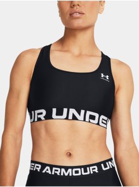 Čierna športová podprsenka Under Armour UA HG Authentics Mid Branded