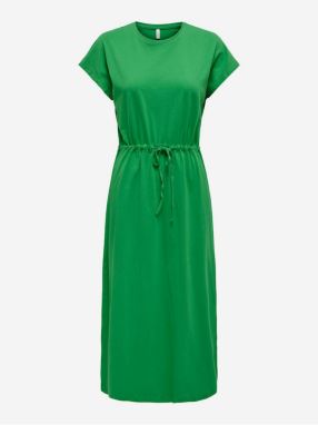 Zelené dámske basic midi šaty ONLY May