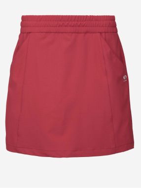 Červená dámska sukňa s kraťasmi 2v1 LOAP UZNORA