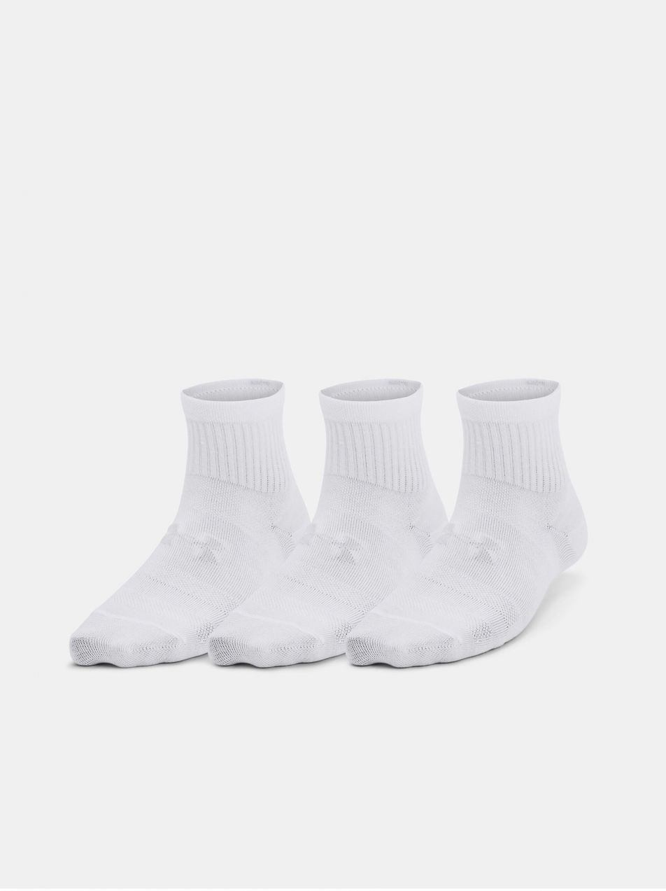 Súprava troch párov ponožiek Under Armour UA Essential 3pk Qtr Yth