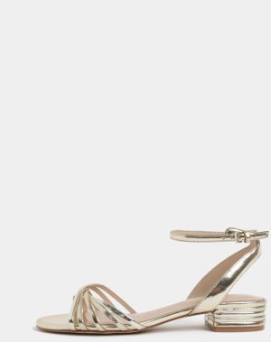 Dámske sandále v zlatej farbe ALDO
