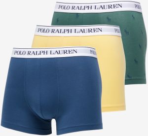 Ralph Lauren Stretch Cotton Classic Trunks 3-Pack Multicolor
