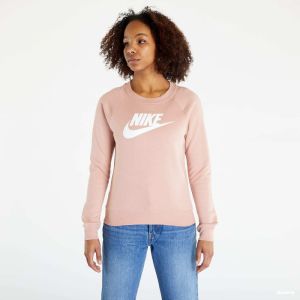 Nike Sportswear Essential Women's Fleece Crew Rose Whisper/ White