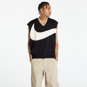 Nike Swoosh Sweater Vest Black/ Coconut Milk