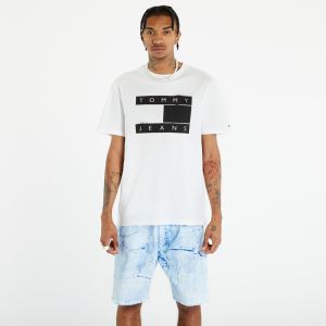 Tommy Jeans Classic Spray Flag T-Shirt White