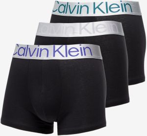 Calvin Klein Reconsidered Steel Cotton Trunk 3-Pack Black/ Grey