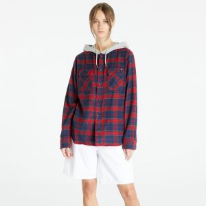 Vans Parkway Hooded Long Sleeve Shirt Blues/ Chi