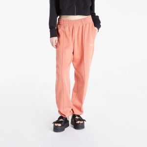 Nike NSW Essential Clctn Fleece Medium-Rise Pants Madder Root/ White